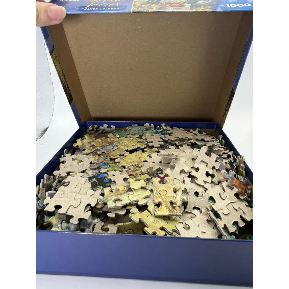 Disney Artist Series James Coleman I Wanna Be Like You 1000pc Puzzle COMPLETE